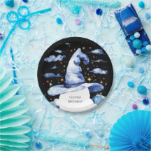 Watercolor Whimsy Wand Wizard Geburtstag