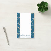 Watercolor Wild Florals Botanischer Event Designer Post-it Klebezettel (Büro)