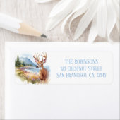 Watercolor-Wildschweinhirsche (Insitu)