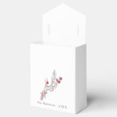 Watercolor Winter Fox Weihnachten Geschenkschachtel (Geöffnet)