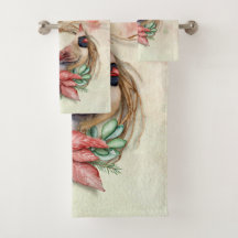 Watercolor Winter Kardinal