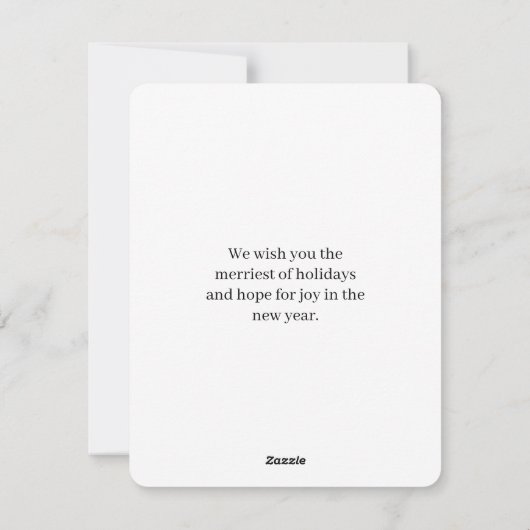 Watercolor Winter Rats Frohe Weihnachten (Rückseite)