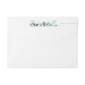 Watercolor Winter Weihnachtsfeier rund um das Labe (Rückseite)