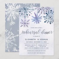 Watercolor Winter Wonderland Probe Dinner