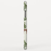 Watercolor Winterwald Nahtloses Muster Case-Mate iPhone Hülle (Hinten/Rechts)