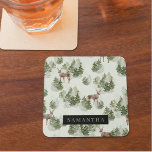 Watercolor Winterwald Nahtloses Muster Glasuntersetzer<br><div class="desc">Genießen Sie die ruhige Schönheit des Winters mit unserem Watercolor Winterwald. Dieses exquisite Design vereint das bezaubernde Wesen eines schneebedeckten Waldes,  der perfekt dazu geeignet ist,  Ihrem Leben eine Touch saisonaler Magie hinzuzufügen.</div>