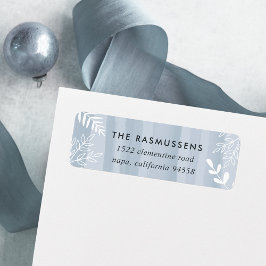 Watercolor Wish | Ferien-Rücksendeadressen-Aufkleb