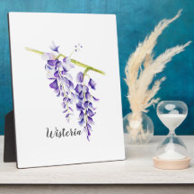 Watercolor Wisteria Botanic