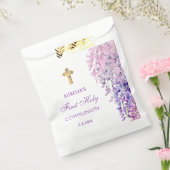 Watercolor Wisteria First Communion Geschenktütchen (Versiegelt)