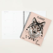 Watercolor Wolf Custom Planer (Anzeige)