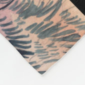 Watercolor Wolf Pack Fleecedecke (Ecke)