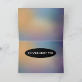 Watercolor Wolf Pack Karte (Innenseite)