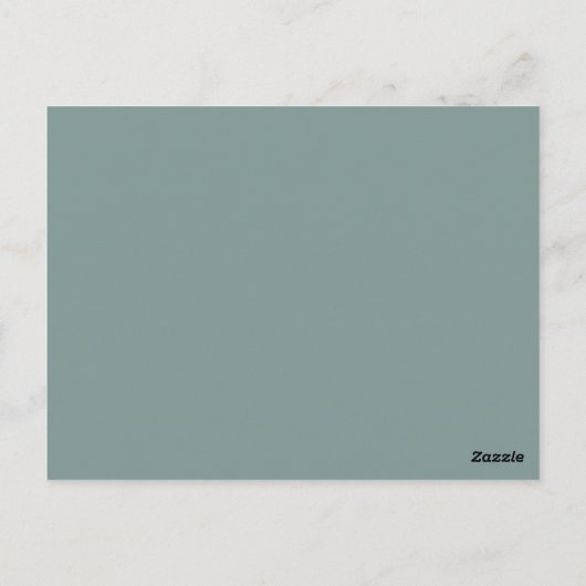 Watercolor Wolf Pack Postkarte (Rückseite)