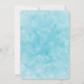 Watercolor Wolf - Wild Boho Style Bachelorette Einladung (Rückseite)