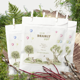 Watercolor Woodland Bearly Wait Whimsical Geschenktütchen