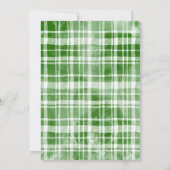 Watercolor Wreath Holiday Party Einladung (Rückseite)