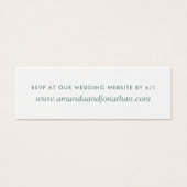 Watercolor Wüste Cactus succulents Wedding RSVP (Vorderseite)