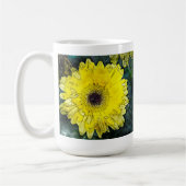 Watercolor Yellow Daisy Kaffeetasse (Links)