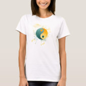 Watercolor Yin Yang T-Shirt (Vorderseite)