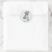 Watercolor Yorkshire Terrier Sticker (Tasche)