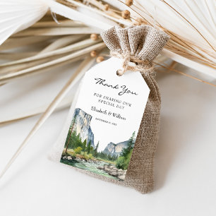 Watercolor Yosemite Nationalpark Gefallen Vielen D Geschenkanhänger