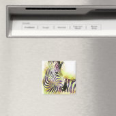 Watercolor Zeba Magnet (In Situ (Geschirrspüler))