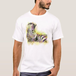 Watercolor Zeba T-Shirt