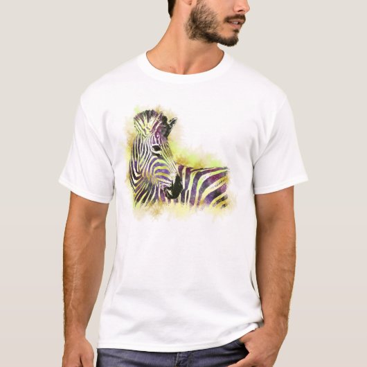 Watercolor Zeba T-Shirt (Vorderseite)
