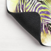 Watercolor Zebra Mousepad (Ecke)