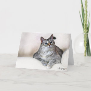 Watercolor Zilla Karte