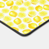 Watercolor-Zitronen-Verpackungspapier Schreibtischunterlage (Ecke)