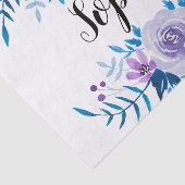 Watercolorblauer lila seidenpapier (Ausschnitt)