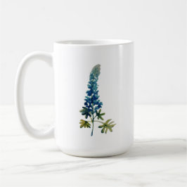 Watercolorbluebonnet-Kaffee-Tasse Tasse