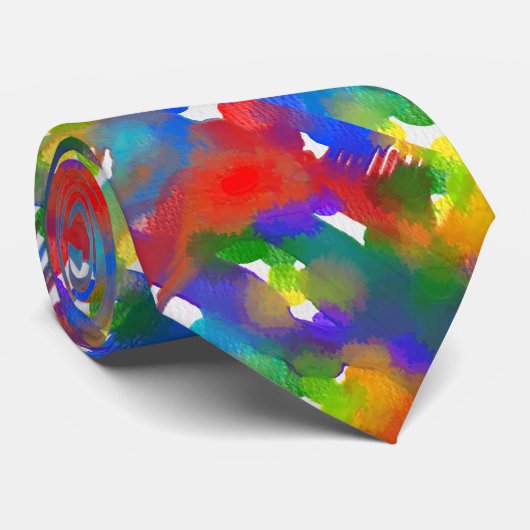 WaterColorful 1 Krawatte (Gerollt)