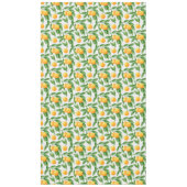 Watercolororangen- oder -Mandarinemuster Tischdecke (Vorderseite)