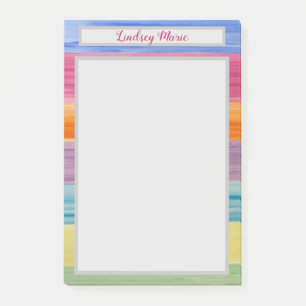 WATERCOLORS - Nachhinweise Post-it Klebezettel