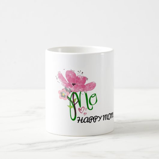 Watercolors painting rose for MOM Kaffeetasse (Mittel)