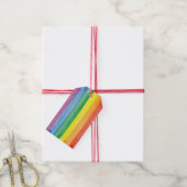 Watercolors Stolz Regenbogen Geschenkanhänger (Mit Garn)