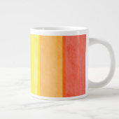 Watercolors Stolz Regenbogen Jumbo-Tasse (Rechts)