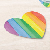 Watercolors Stolz Regenbogen Untersetzer (angewinkelt)