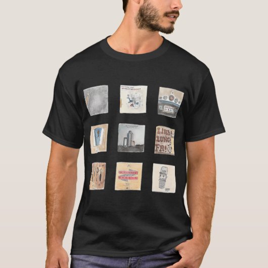 Watercolour-Alben - Frightened Rabbit T-Shirt (Vorderseite)