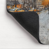 Watercolour Autumn in New York Mousepad (Ecke)