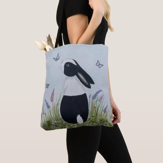 Watercolour Dutch Bunny Rabbit Tasche (Von Nahem)