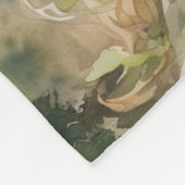 Watercolour Forest Princess Fleecedecke (Ecke)