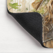 Watercolour Forest Princess Mousepad (Ecke)