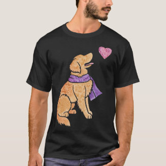 Watercolour Golden Retriever T-Shirt