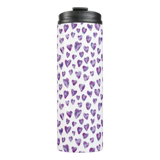 Watercolour Heart Thermosbecher (Vorderseite)