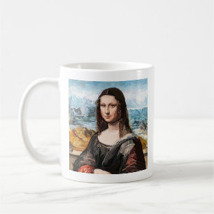 Watercolour-Mona-Lisa-Tasse Kaffeetasse