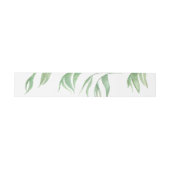Watercolour Palm Leaf Invitation Belly Band (Flach)