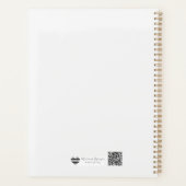 Watercolour Timeline | Artistic Wedding Design Planer (Rückseite)